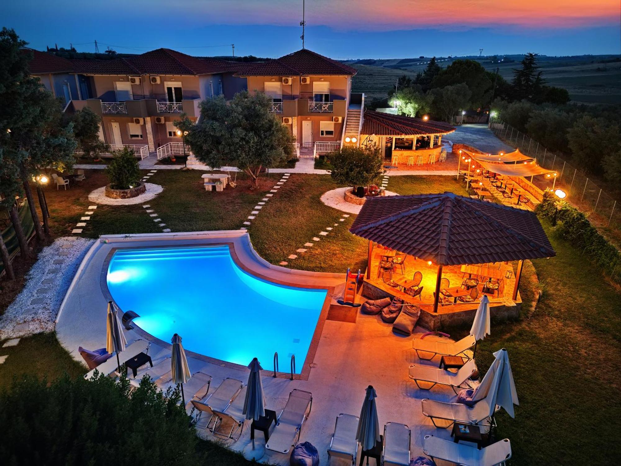 Marele Hills Apartments Nea Fokea Exterior foto